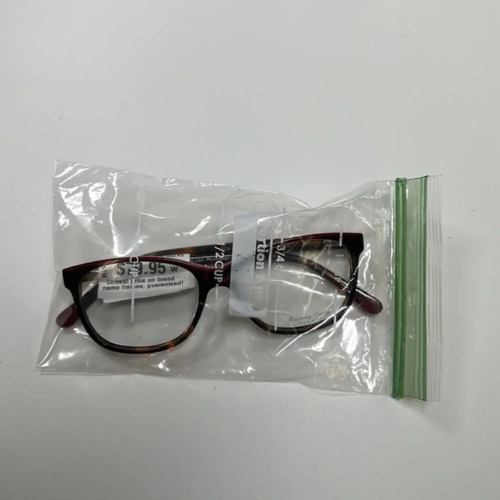 Runway Couture Eyewear RCE284 Tortoise/Red Eyeglasses